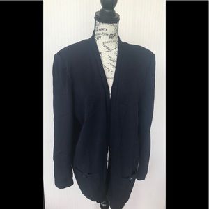 St John Large Basic Navy cardigan